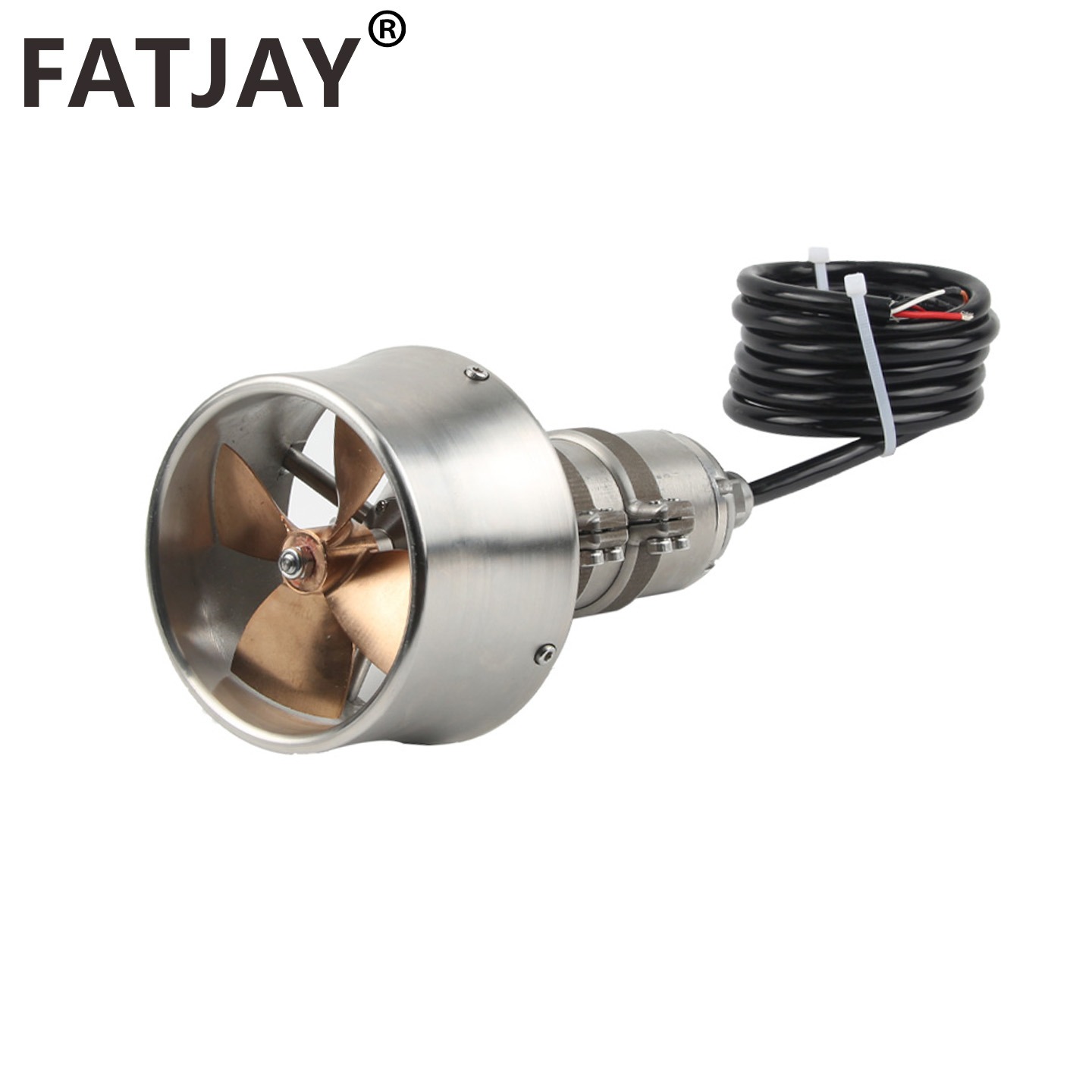 Rc Boat Brushless Motor - FATJAY KYI-8ET-SUS de acero inoxidable 316L,