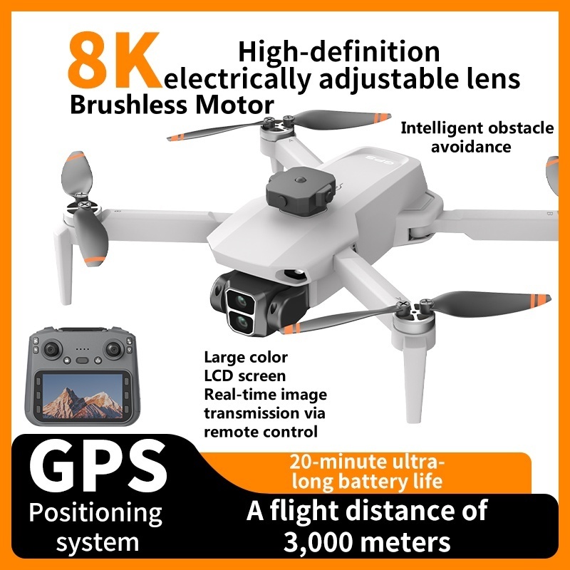 Drone Rc Plegable - Dron RC 8K con Cámara, Evitación