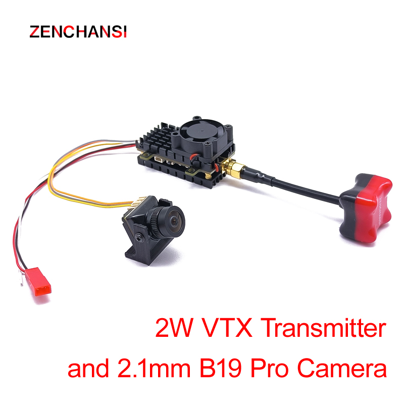 Fpv Camera Cmos - Transmisor 5,8G 2W lanzador VTX de