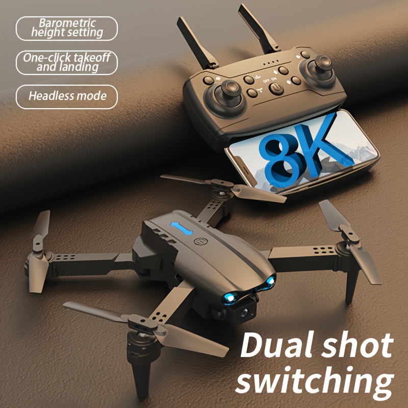 Drone Rc E99 - Drone RC plegable E99 con cámaras