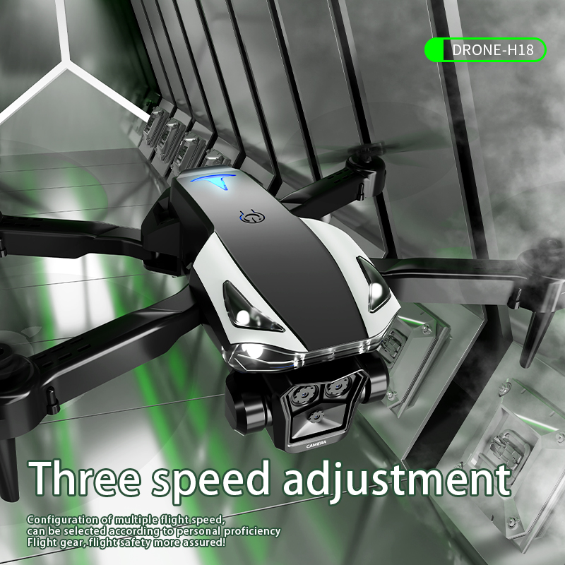 Drone Rc Plegable - H18‑2 Dron RC plegable con cámara