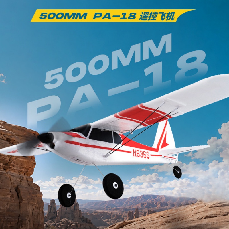 Rc Wing Glider - Nuevo Avión RC Blue Arrow PA-18,