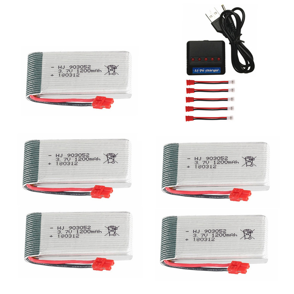 Lipo Battery Charger - Batería lipo 3,7 V 1200mAh 903052