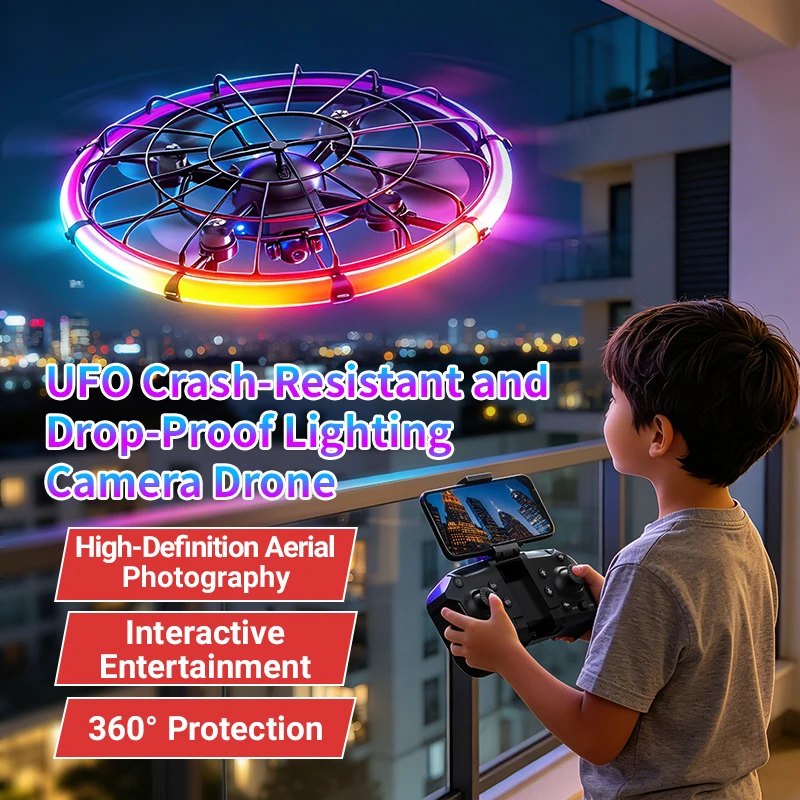 Drone Rc Plegable - Dron RC JJRC H145 UFO con