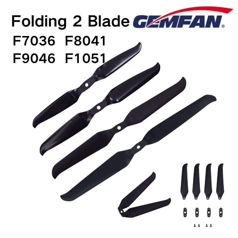 Drone Rc Plegable - Hélice plegable de 2 aspas de