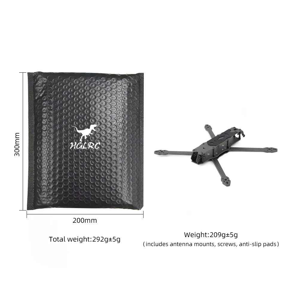 HGLRC MY7 - Marco de 7 Pulgada - Heavy Lift Drone Frame reseña y precio