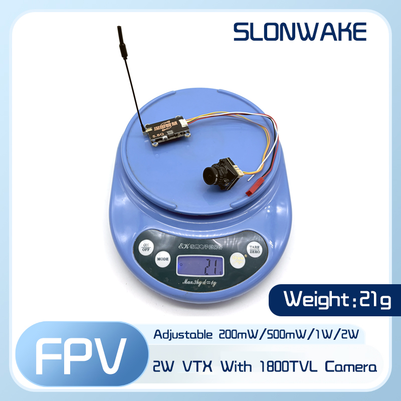 Transmisor VTX SLONWAKE 5.8G 5 - Fpv Camera Cmos reseña y precio