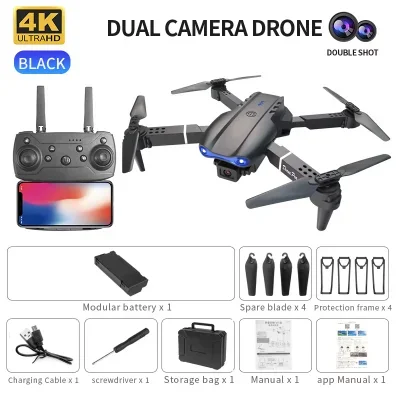 E99 K3 Pro 4K Drone plegable C - Drone Rc E99 reseña y precio