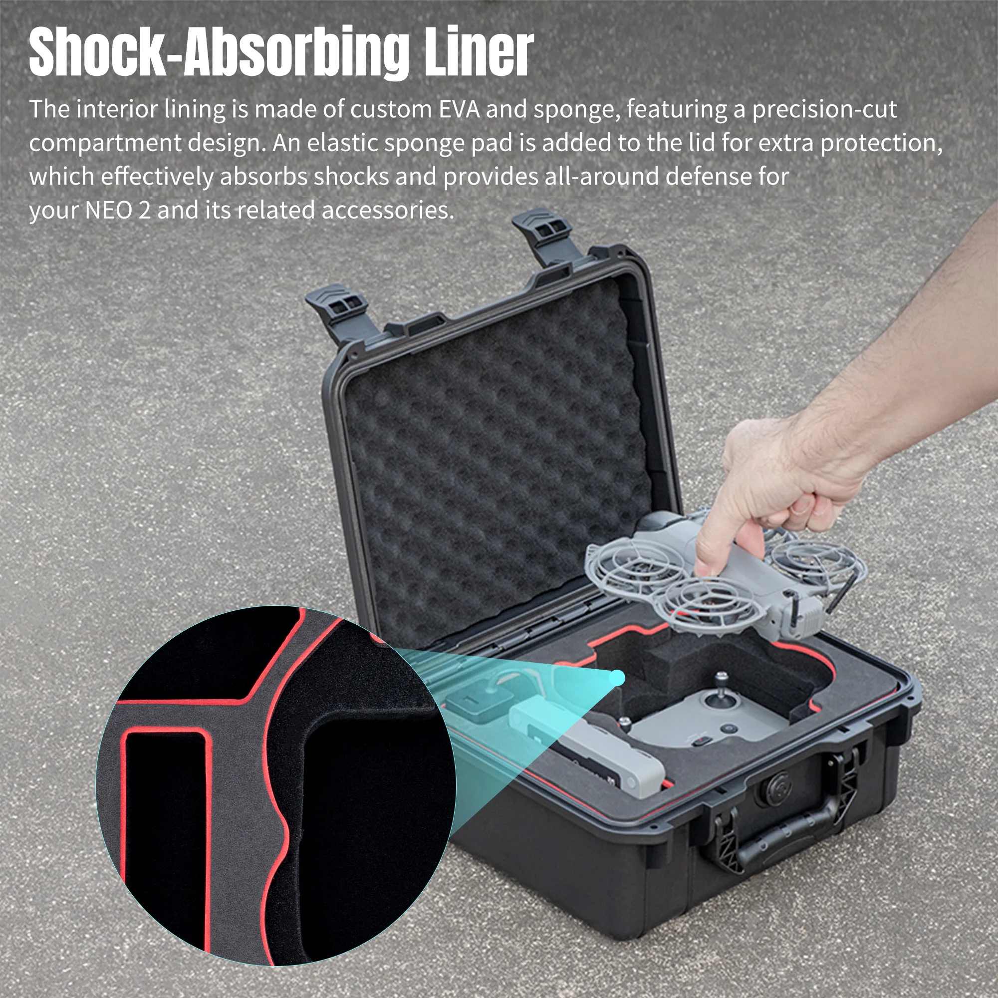 Para DJI Neo 2 estuche de alma - Drone Neo Rc reseña y precio