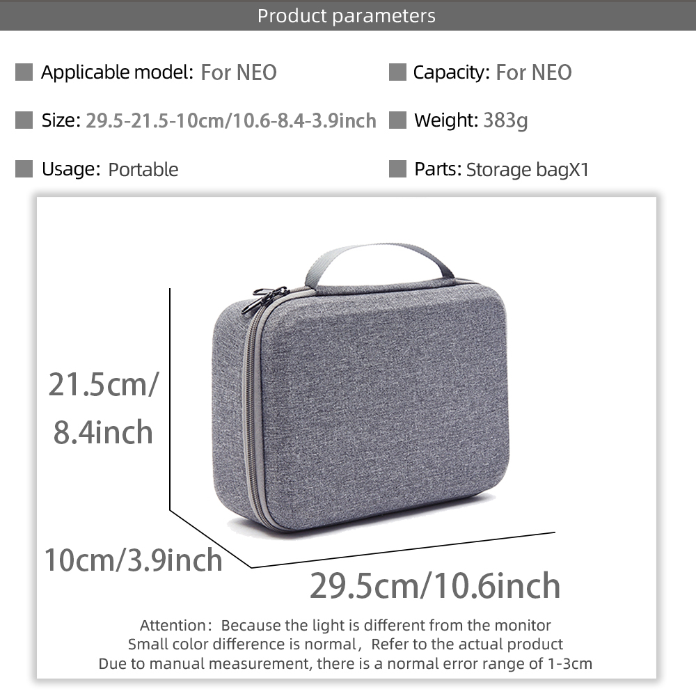 Bolsa de almacenamiento a prue - Drone Neo Rc reseña y precio
