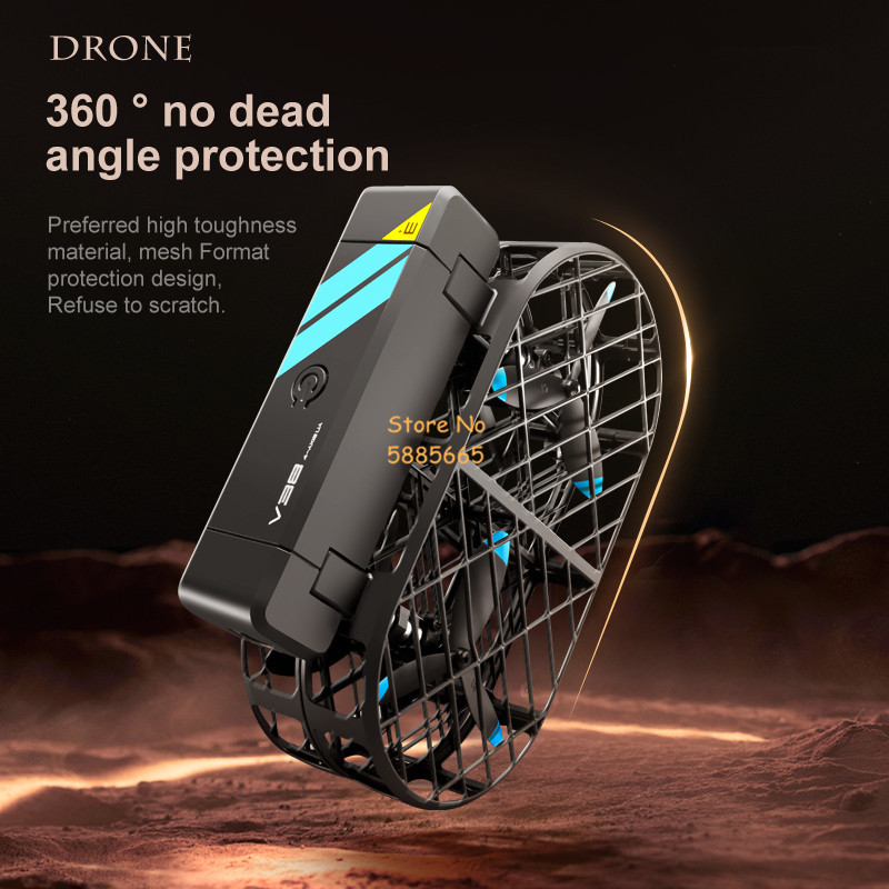 Cámara HD 8K 360 °   Protecció - Drone Rc Helicopter With Camera reseña y precio