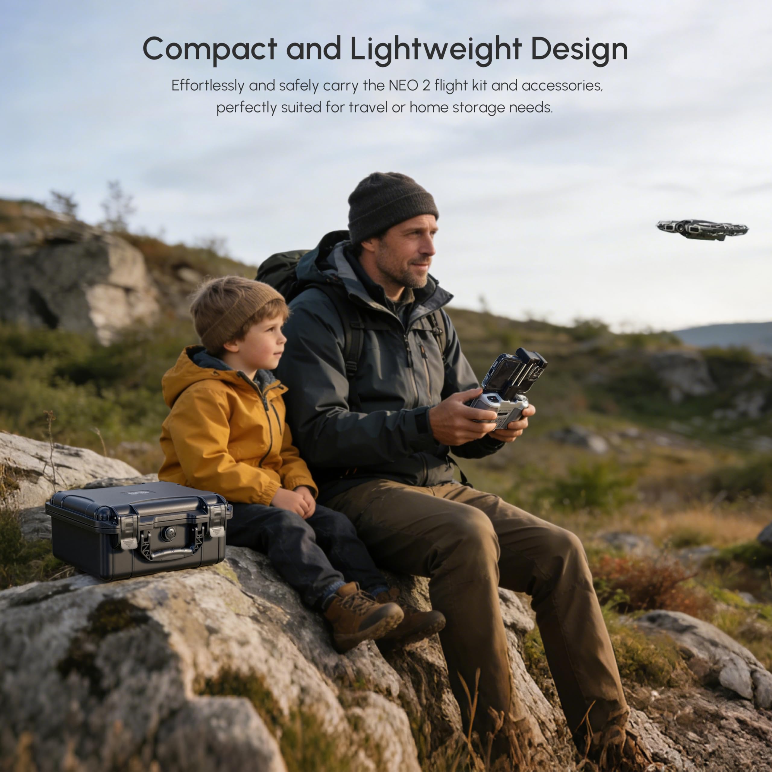 Estuche NEO 2, Estuche Rígido  - Drone Neo Rc reseña y precio