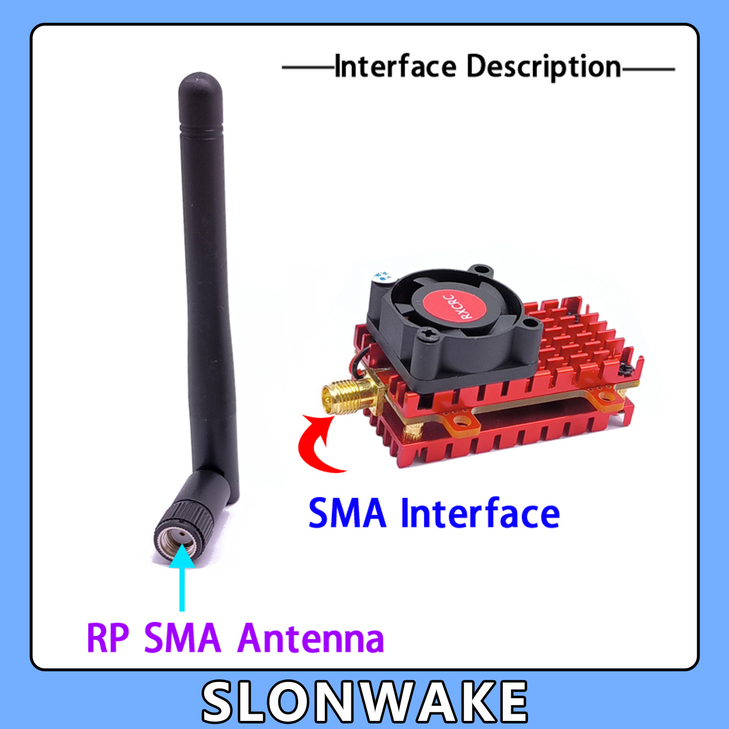 SLONWAKE 5,8G 2W VTX FPV 1800T - Drone Rc Plegable reseña y precio
