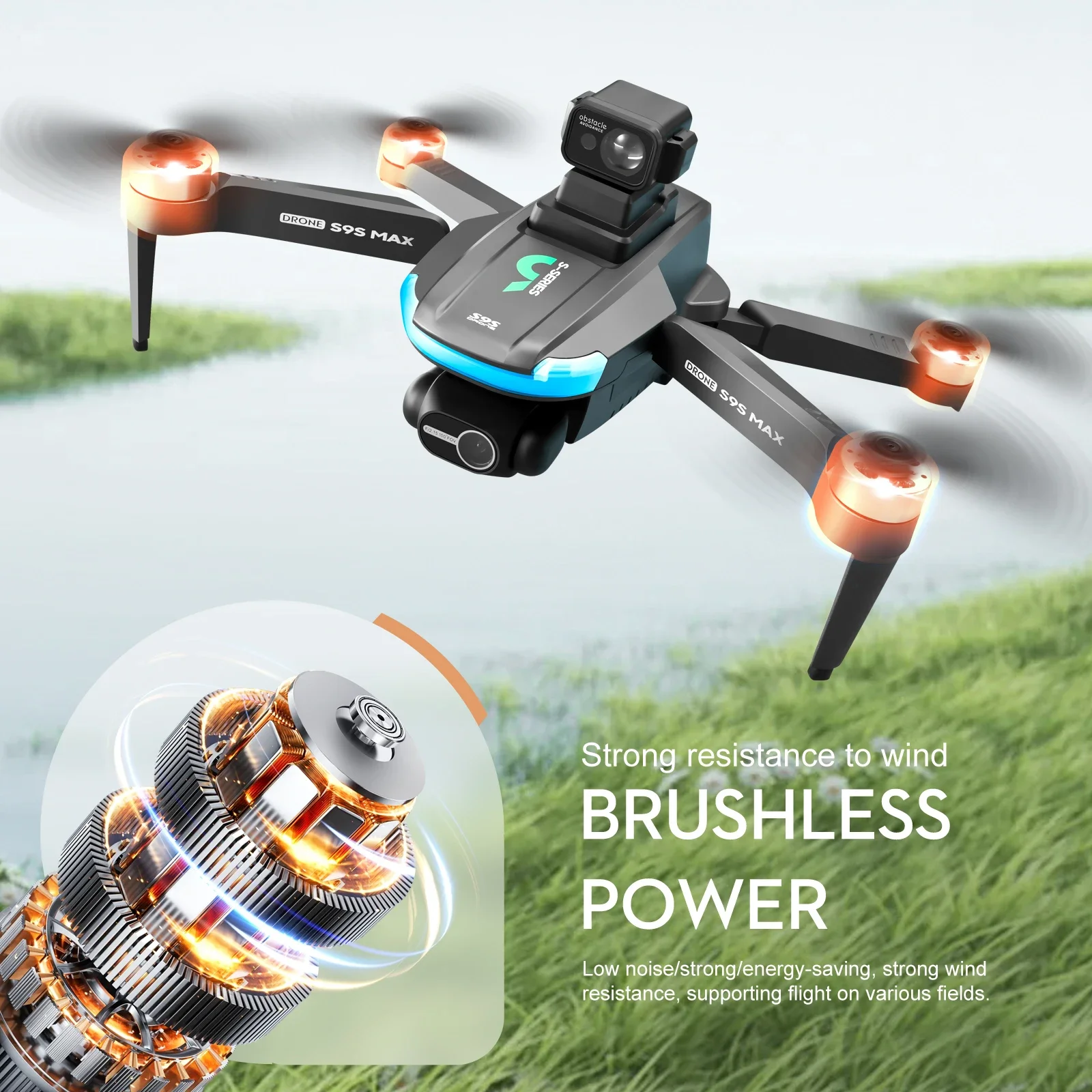 Nuevo S9S MAX MINI Drone 4K 2  - Drone Rc Plegable reseña y precio