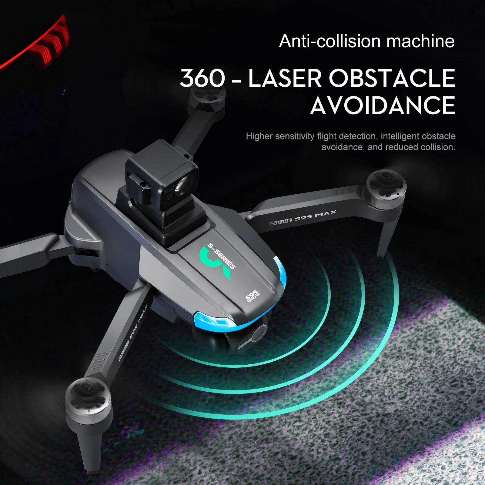 Nuevo S9S MAX MINI Drone 4K 2  - Drone Rc Plegable reseña y precio
