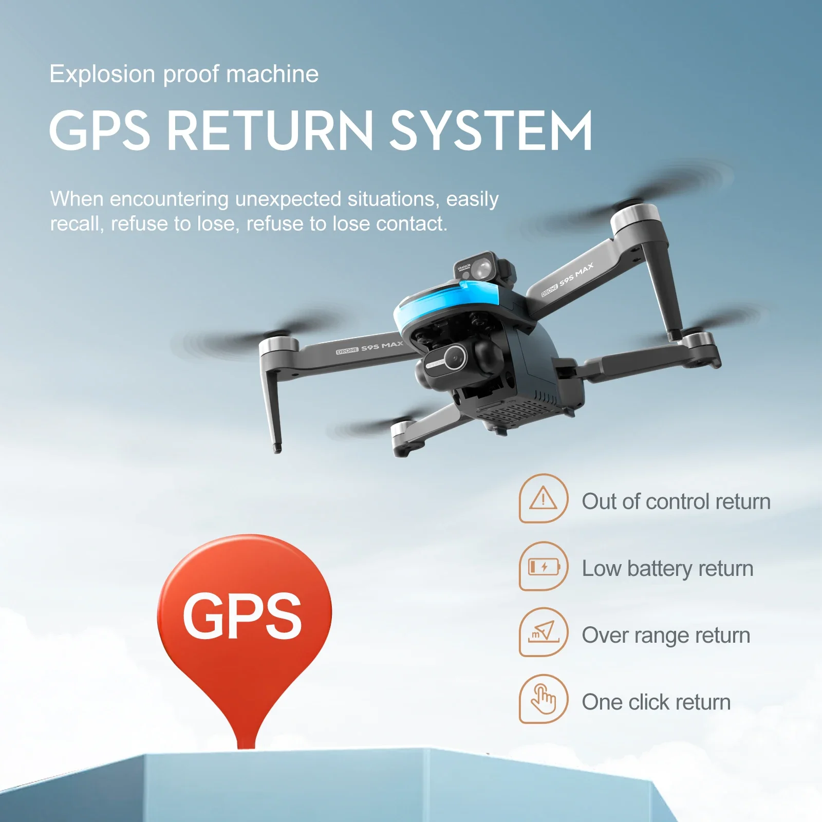 Nuevo S9S MAX MINI Drone 4K 2  - Drone Rc Plegable reseña y precio