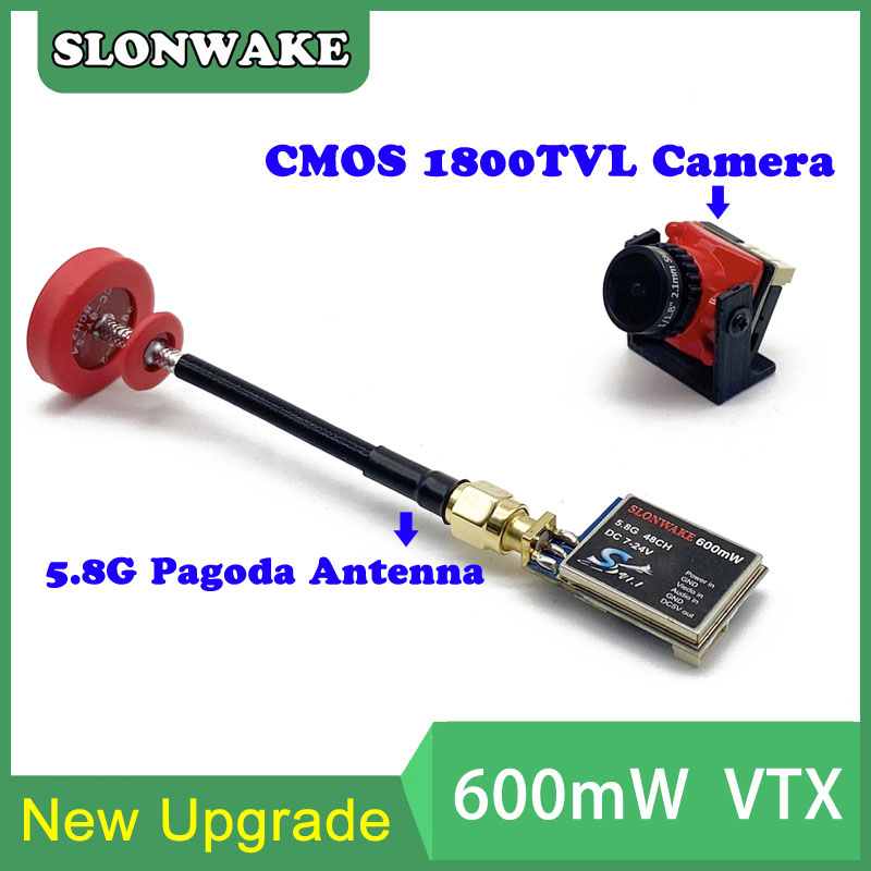 Listo para usar 5,8G 48CH 600m - Vtx Video Transmitter reseña y precio