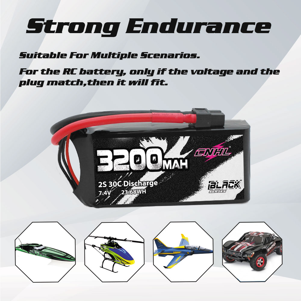 CNHL 2S 3S 4S Lipo batería 7,4 - Drone Rc Truck reseña y precio