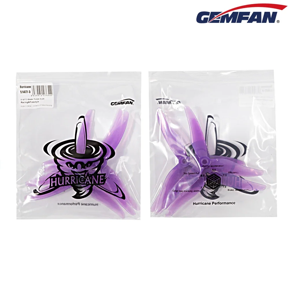 10 pares (10CW + 10CCW) Gemfan - Drone Rc Parts reseña y precio