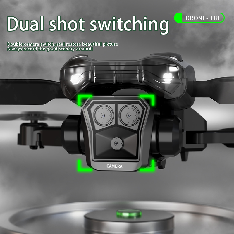 H18‑2 Dron RC plegable con cám - Drone Rc Plegable reseña y precio
