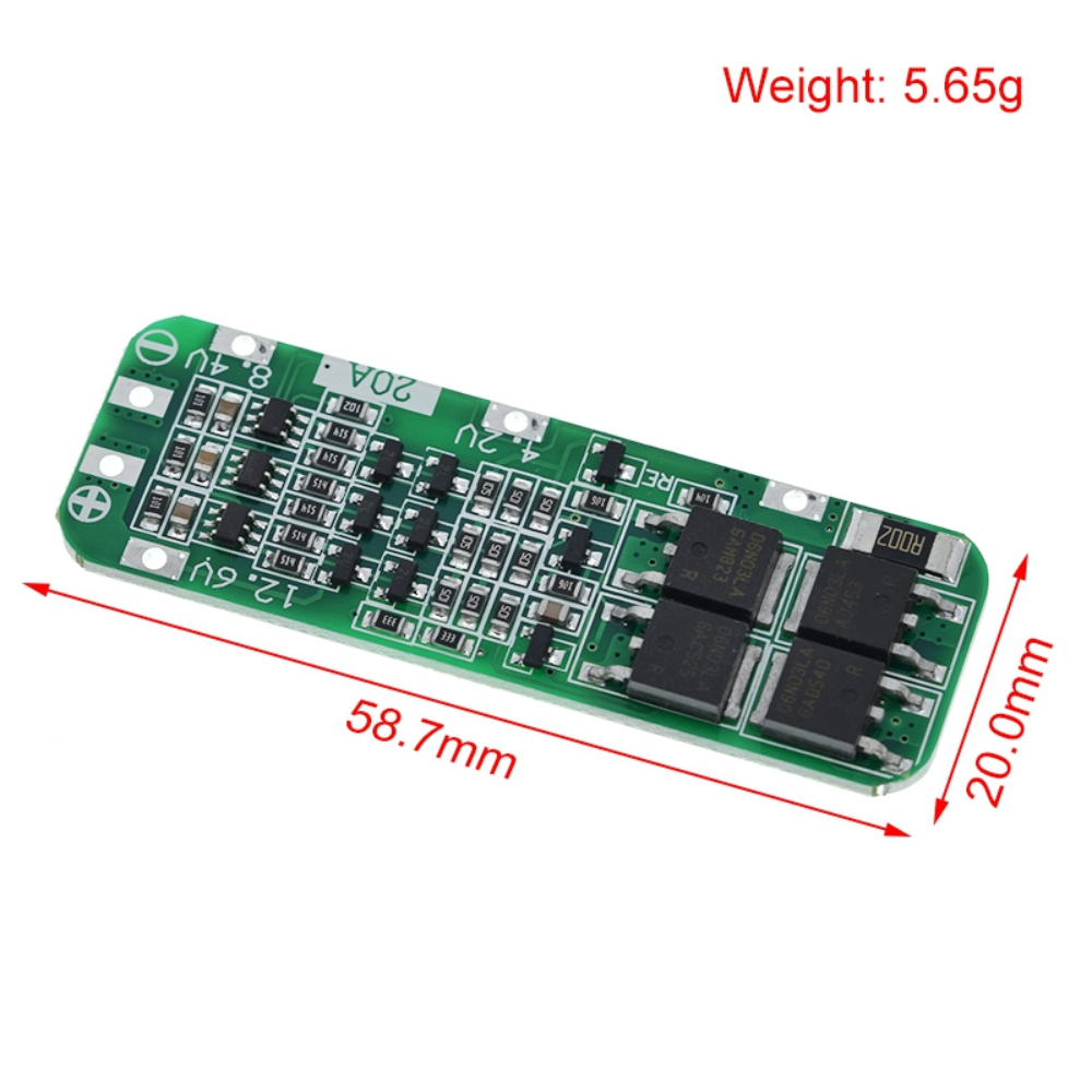 3S 20A Li-ion batería de litio - Lipo Battery Charger reseña y precio