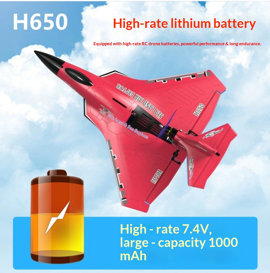 Avión RC de 6 Canales H650 Rap - Rc Wing Glider reseña y precio