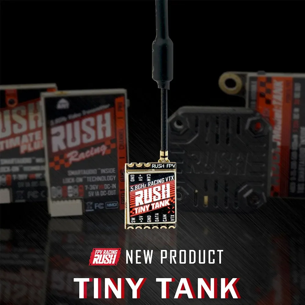 RUSHFPV Tiny Tank VTX 5.8GHz 3 - Vtx Video Transmitter reseña y precio