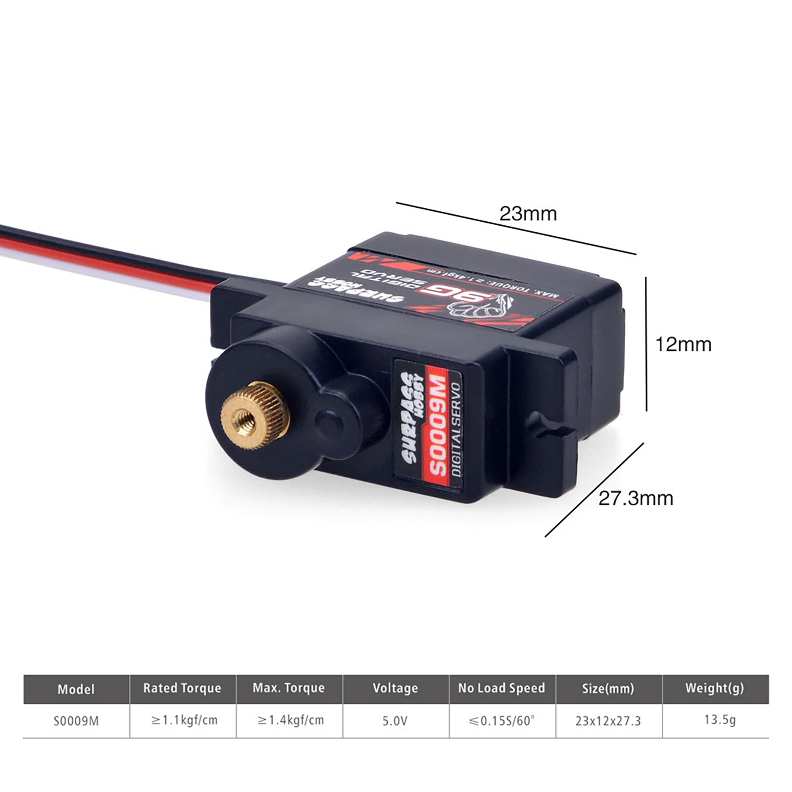 Micro Servo Digital de 2g, 3.7 - Drone Rc Parts reseña y precio