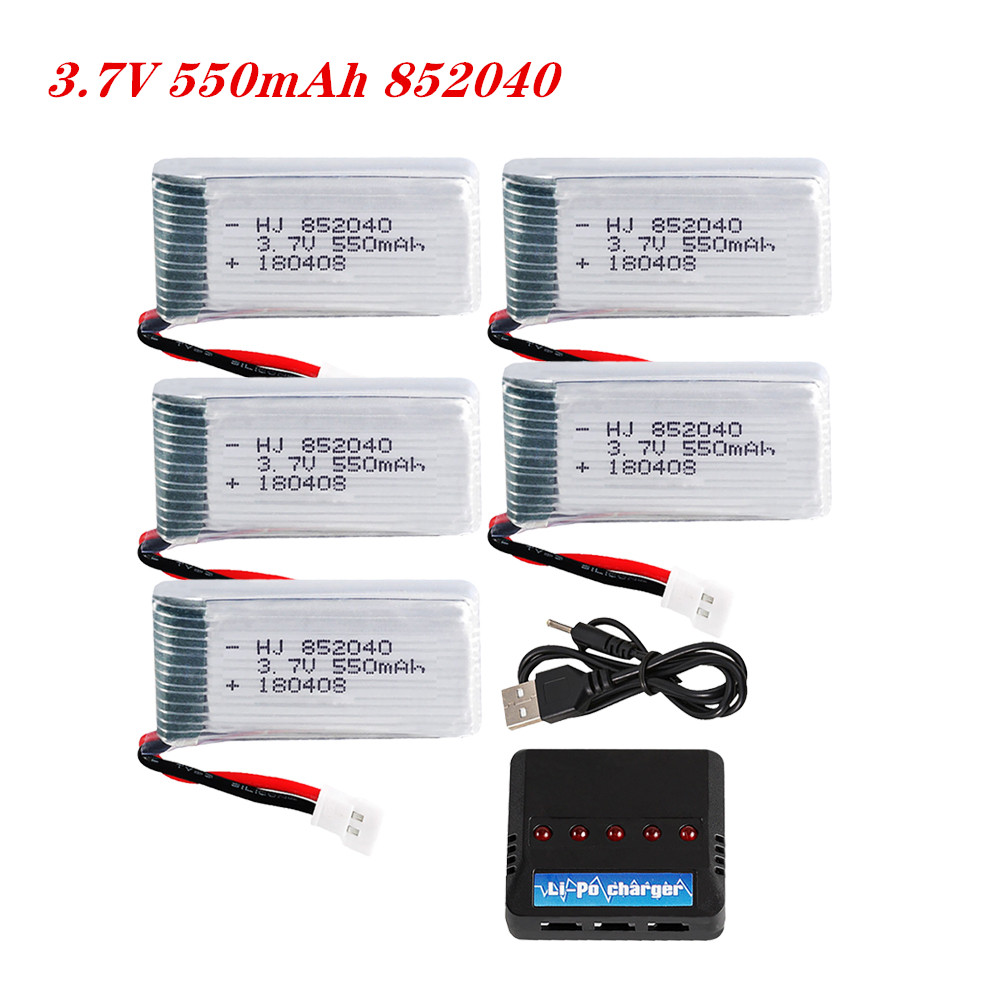 Batería Lipo 3.7V 550mAh 25C 8 - Lipo Battery Charger reseña y precio
