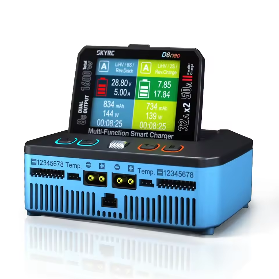 Cargador inteligente SKYRC D8n - Lipo Battery Charger reseña y precio
