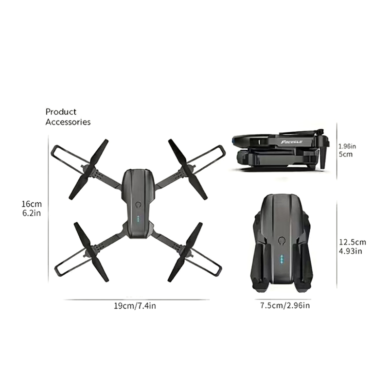 FACEGLE UAV E99 Nova, Mini Dro - Drone Rc E99 reseña y precio
