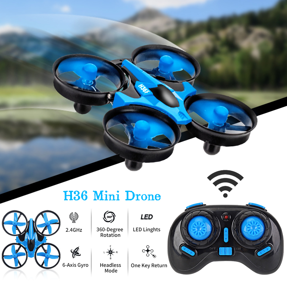 JJRC H36 Mini Rc Drone 4 canal - Drone Rc Plegable reseña y precio