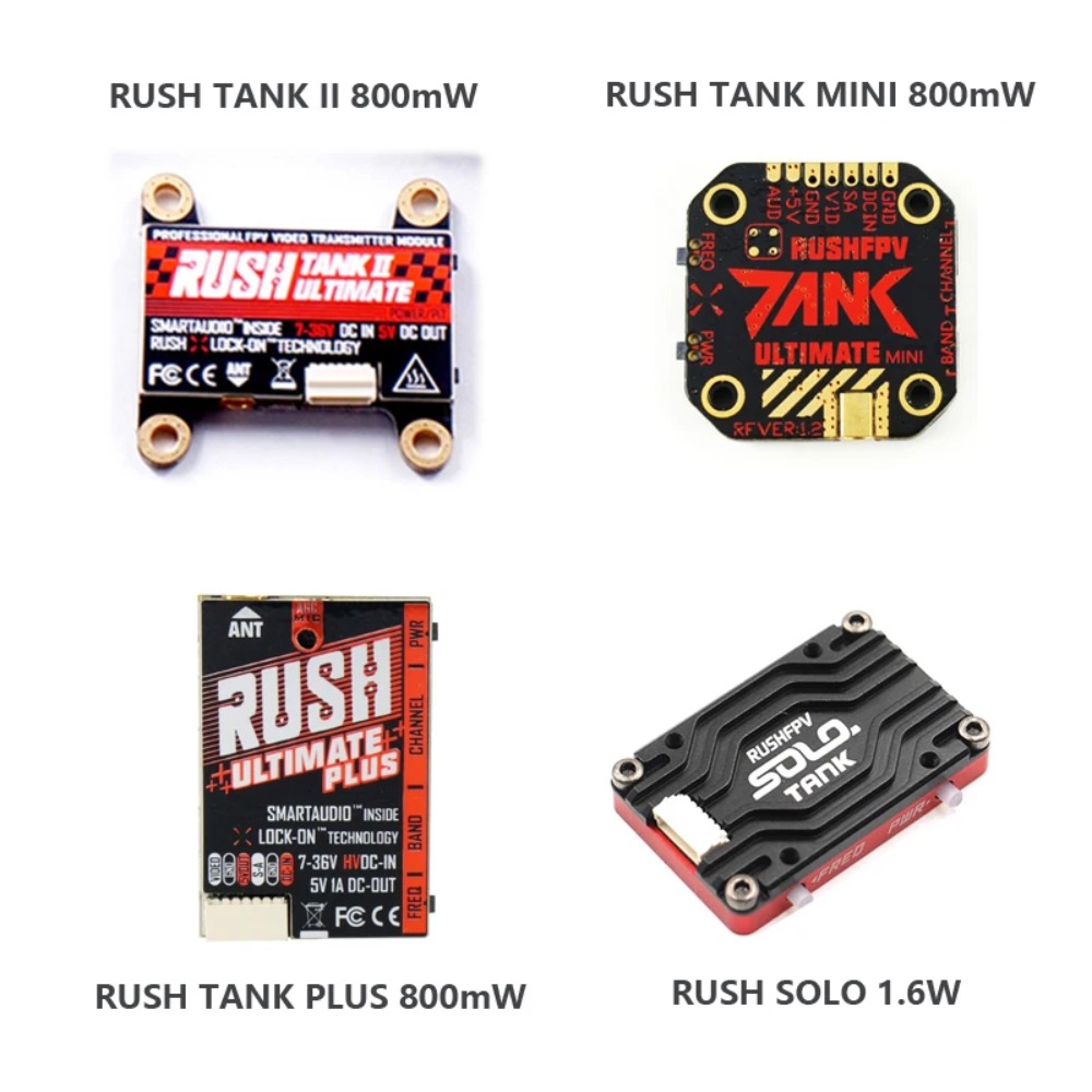 Transmisor de Video RUSH TANK  - Vtx Video Transmitter reseña y precio