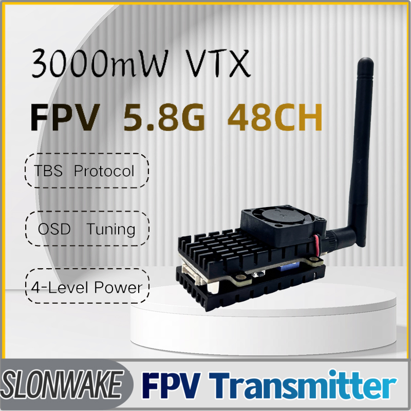 SLONWAKE 5,8G 3000mW simulació - Vtx Video Transmitter reseña y precio