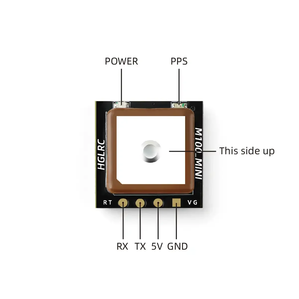 Módulo GPS HGLRC M100 MINI M10 - Drone Rc Parts reseña y precio