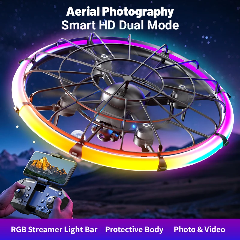 Dron RC JJRC H145 UFO con Lent - Drone Rc Plegable reseña y precio