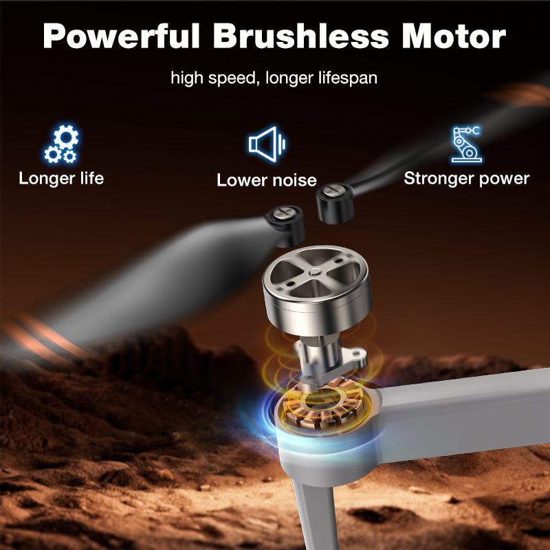 NUEVO Dron L017 Pro con Motor  - Drone Rc Plegable reseña y precio