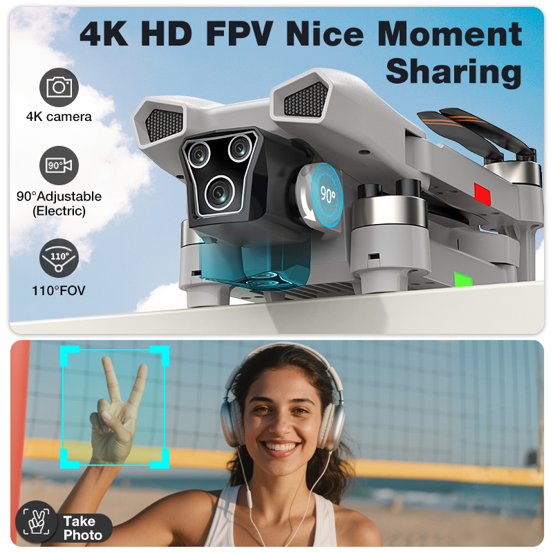 NUEVO Dron L017 Pro con Motor  - Drone Rc Plegable reseña y precio