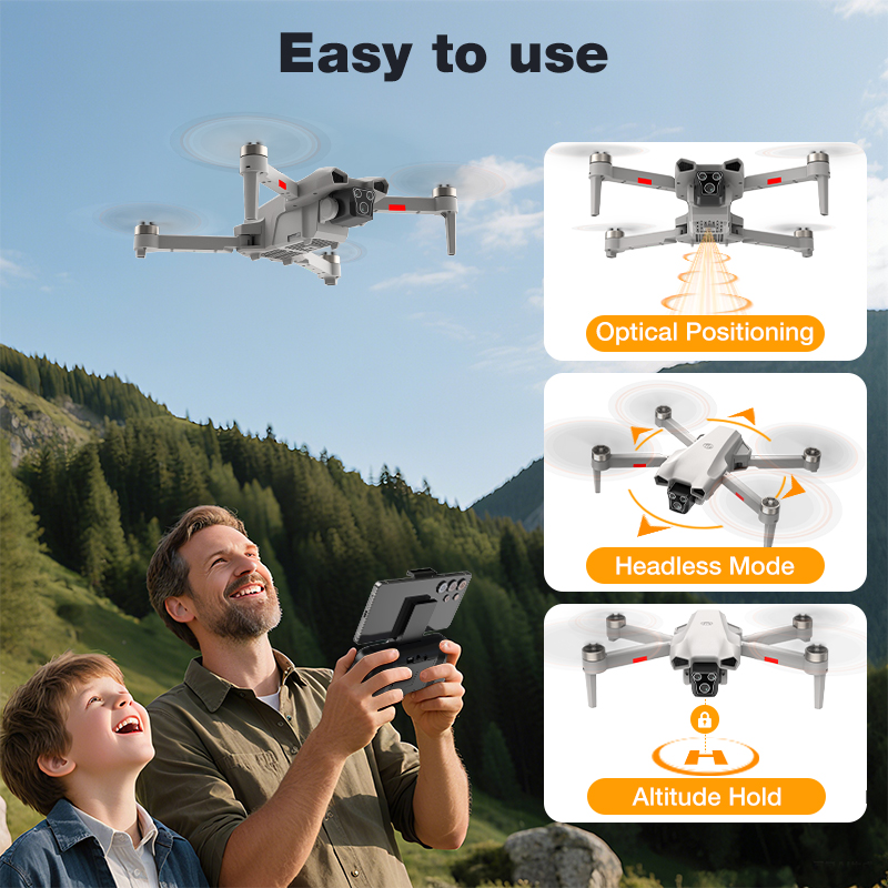 NUEVO Dron L017 Pro con Motor  - Drone Rc Plegable reseña y precio