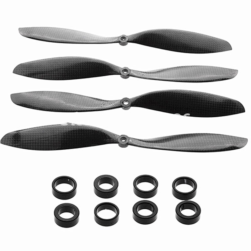 4 piezas/2 pares de hélices de - Heavy Lift Drone Frame reseña y precio