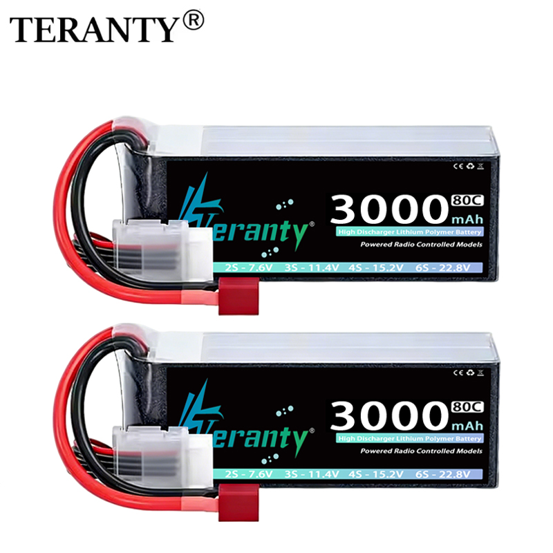 2 Baterías Lipo TERANTY de 14. - Drone Rc Truck reseña y precio