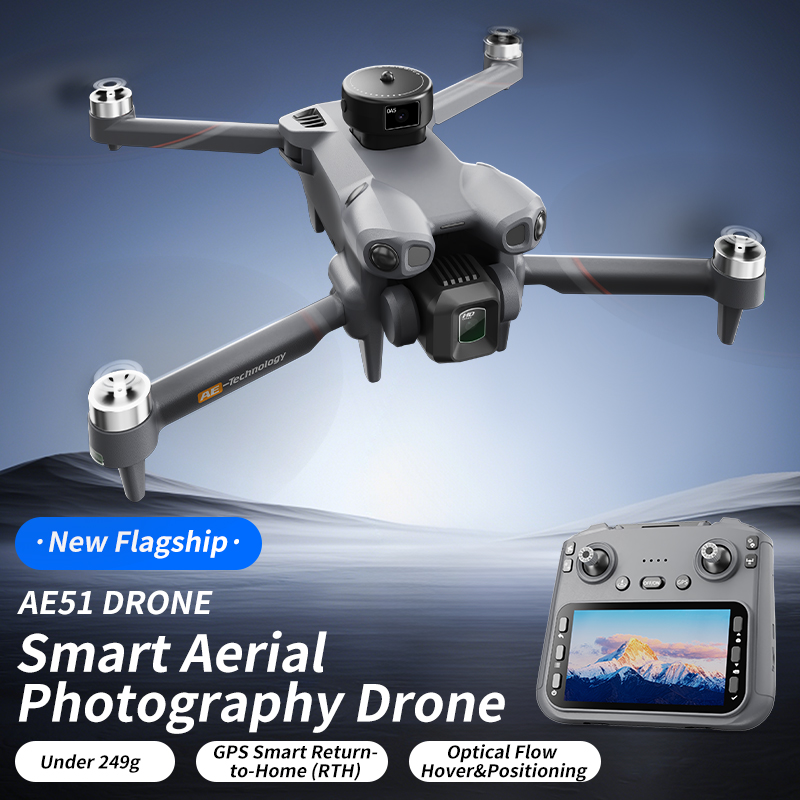 Dron Plegable RC Quadcopter AE - Drone Rc Plegable reseña y precio