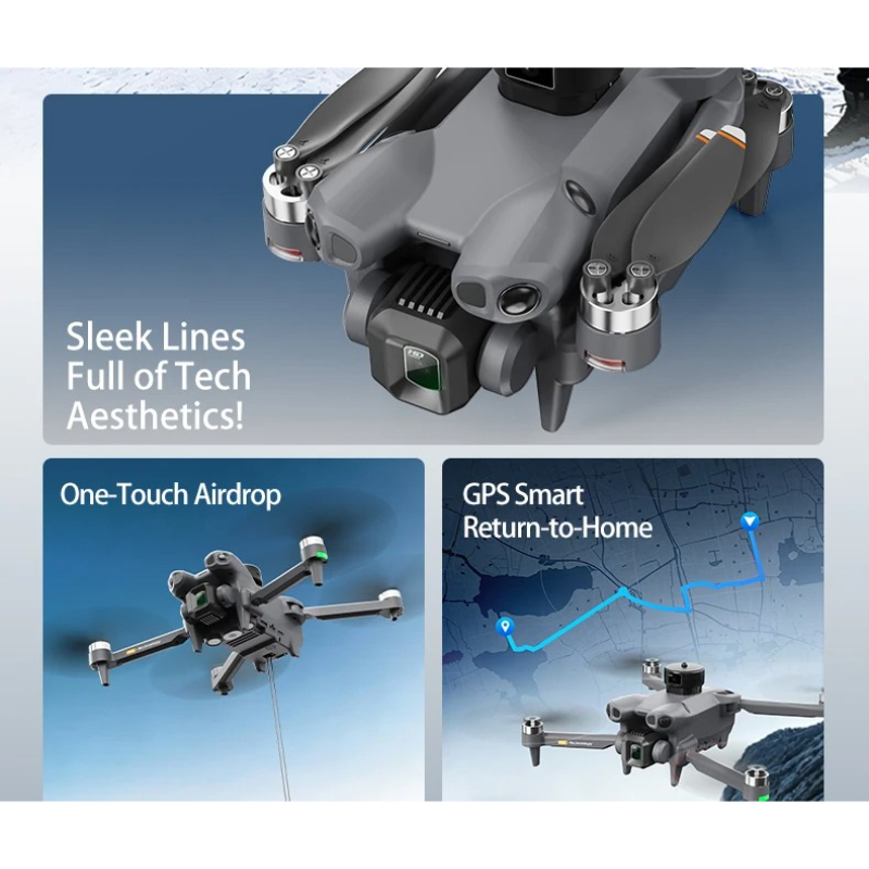 Dron Plegable RC Quadcopter AE - Drone Rc Plegable reseña y precio