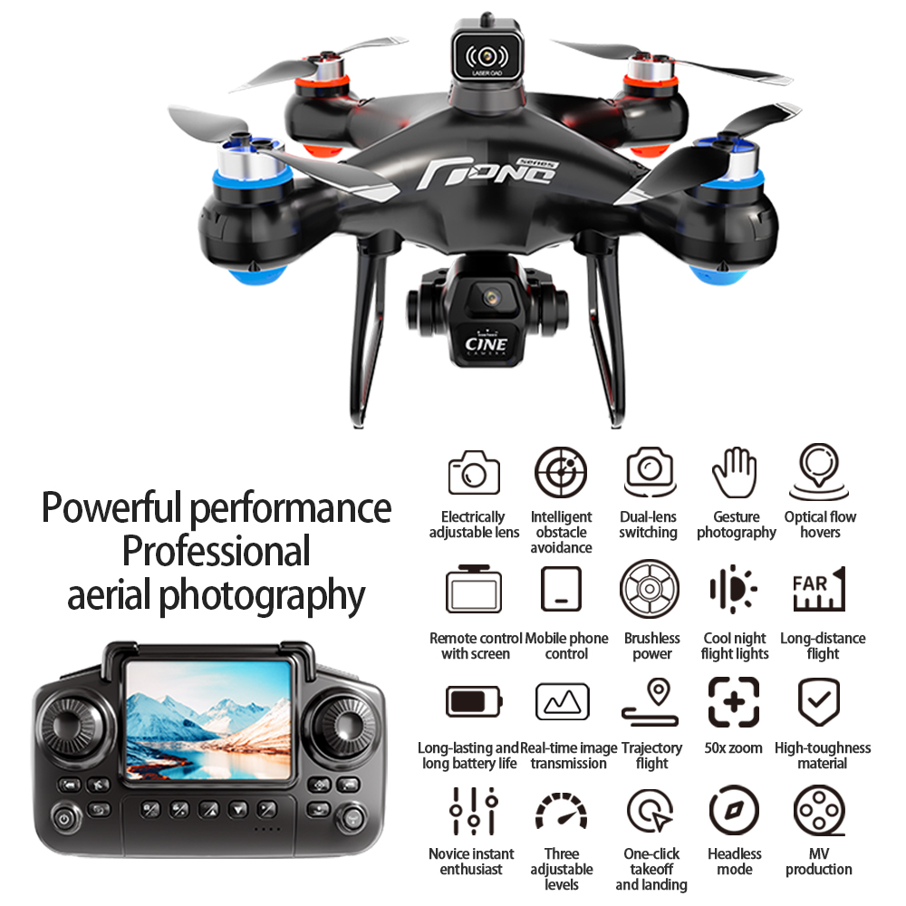 Dron de Control de pantalla de - Drone Rc Helicopter With Camera reseña y precio
