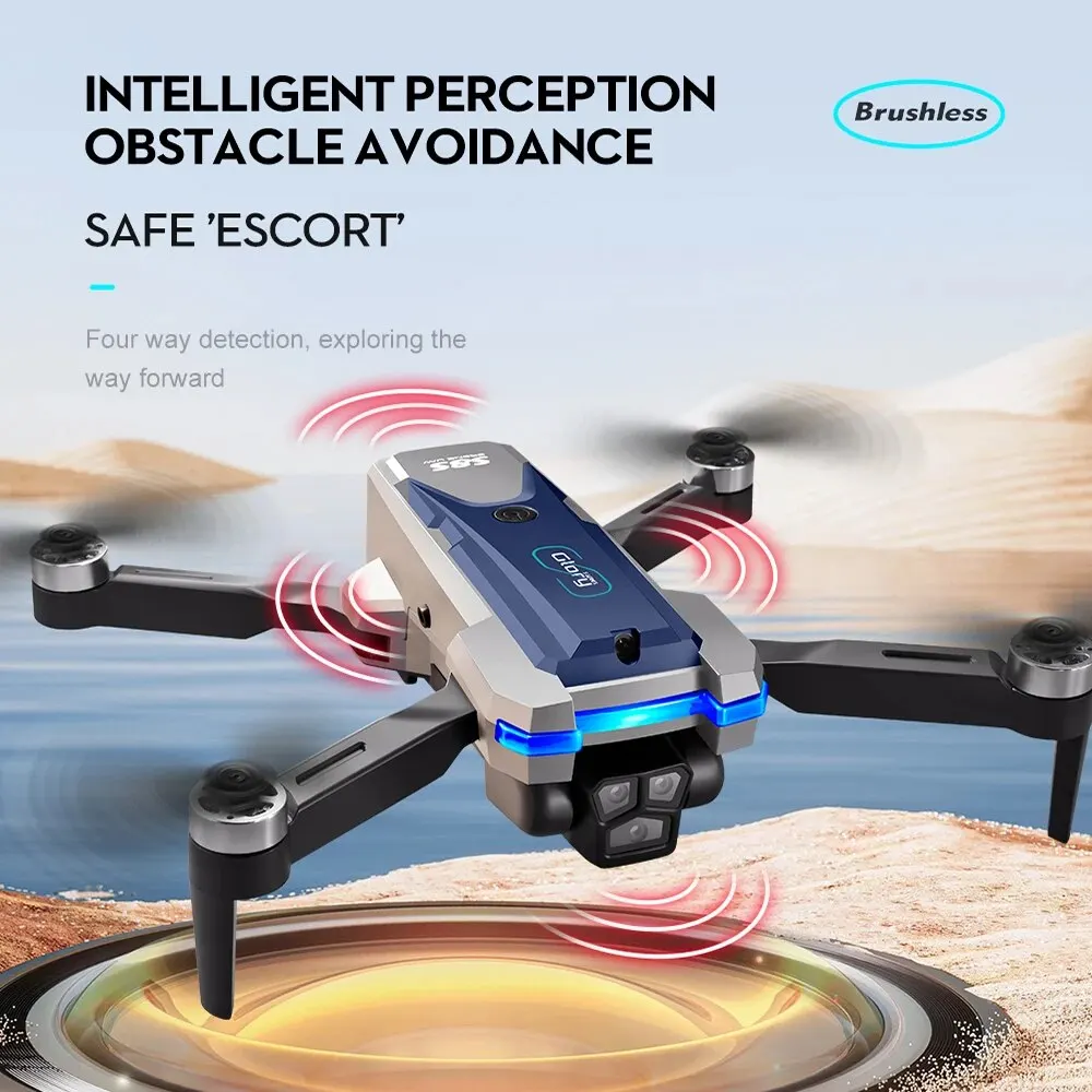 Dron plegable S8S con GPS, 5G, - Drone Rc Plegable reseña y precio