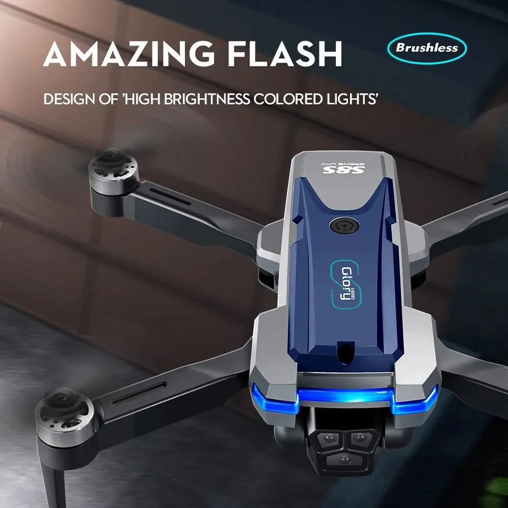 Dron plegable S8S con GPS, 5G, - Drone Rc Plegable reseña y precio